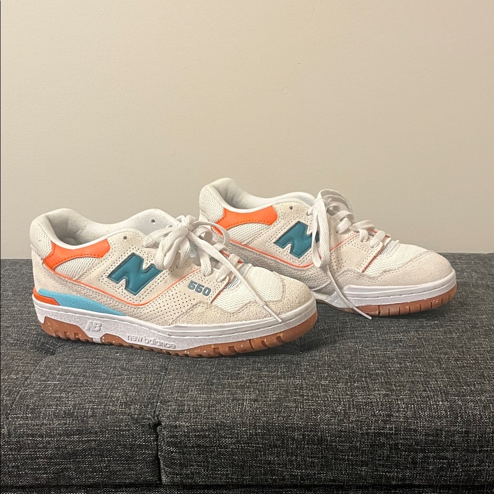 New Balance 550 Sea Salt Verdigris